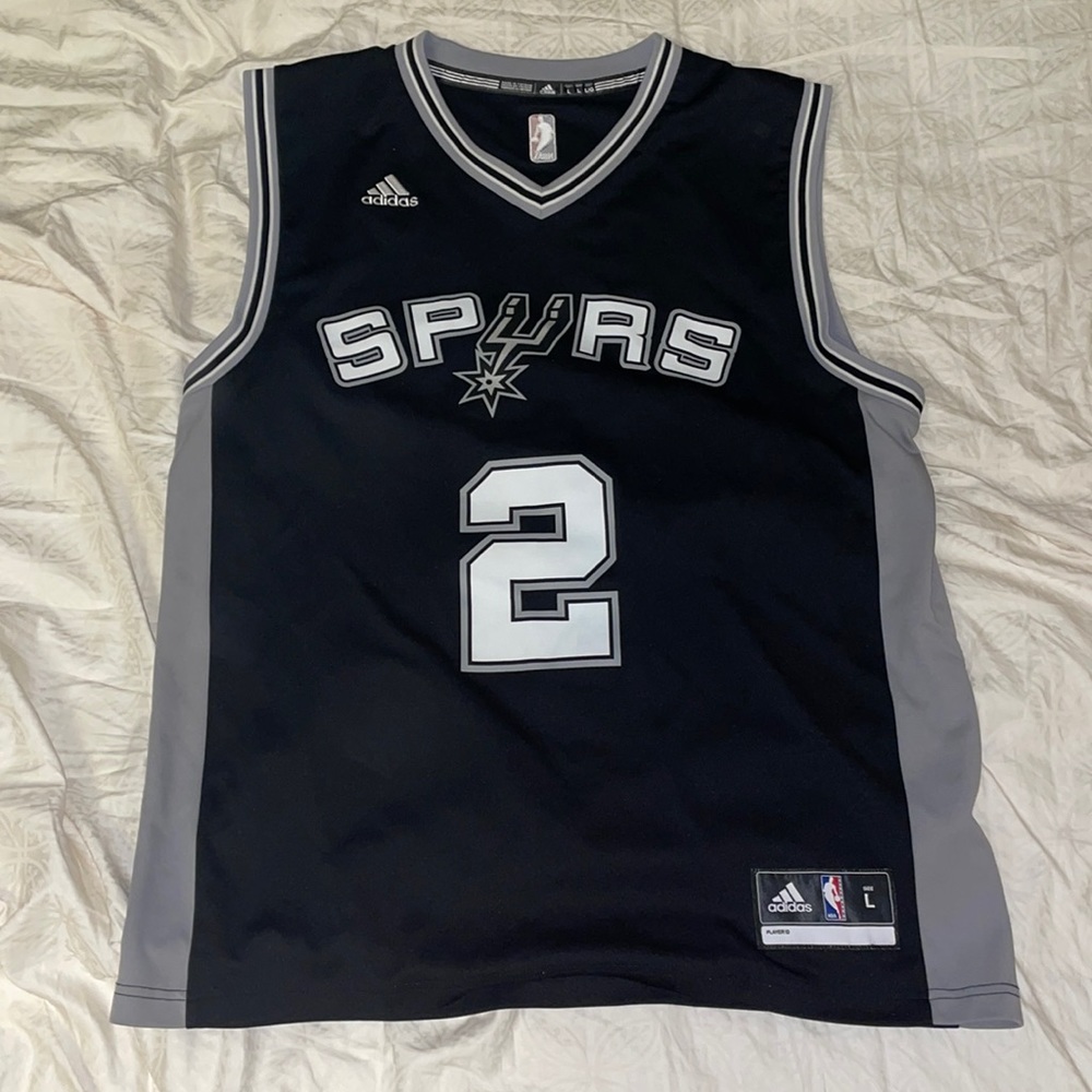 Large black San Antonio Spurs jersey